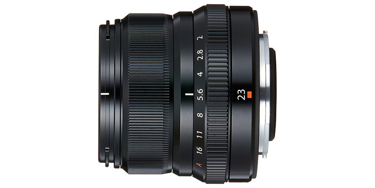 Fujifilm Fujinon XF 23mm f/2.0 Widok Z Boku