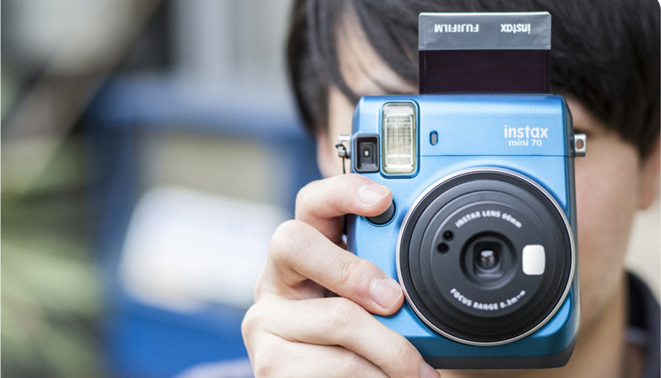 Instax Mini 70 niebieski