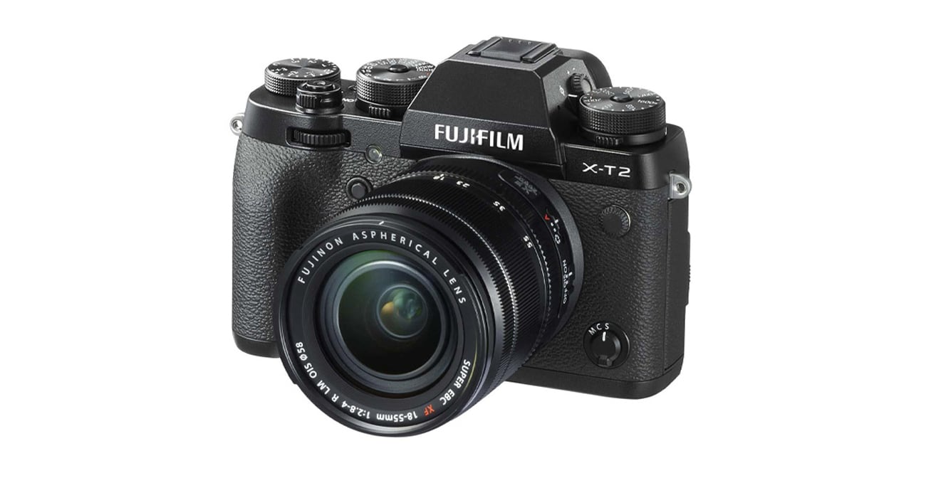 Bezlusterkowiec Fujifilm X-T2 body czarny + obiektyw XF 18-55 f/2,8-4 R LM OIS