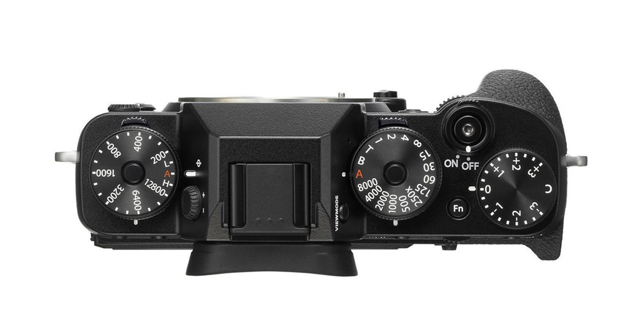 Bezlusterkowiec Fujifilm X-T2 body pokrętła