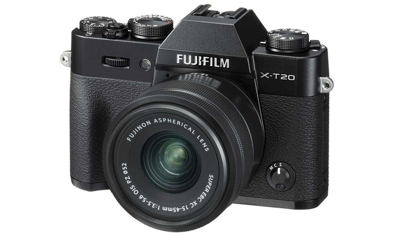 Fujifilm X-T20 Widok Z Przodu