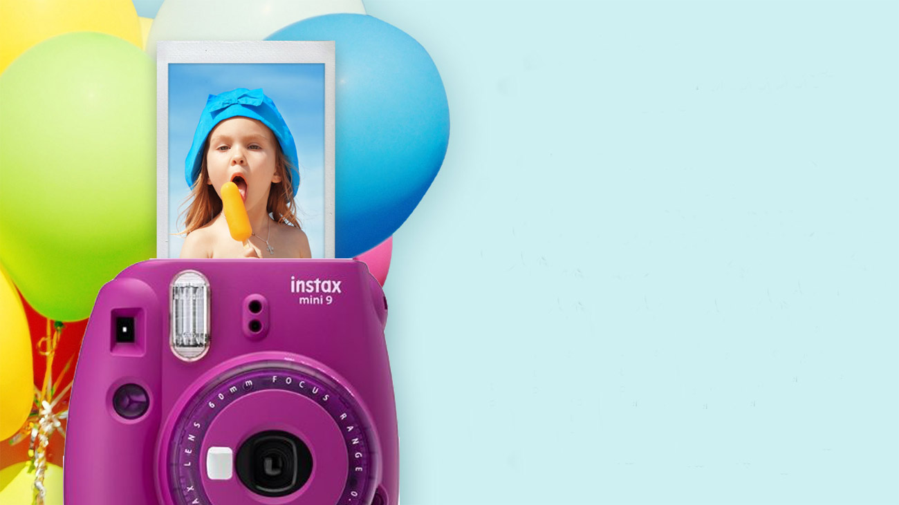 Aparat natychmiastowy Fujifilm Instax Mini 9 purpurowy