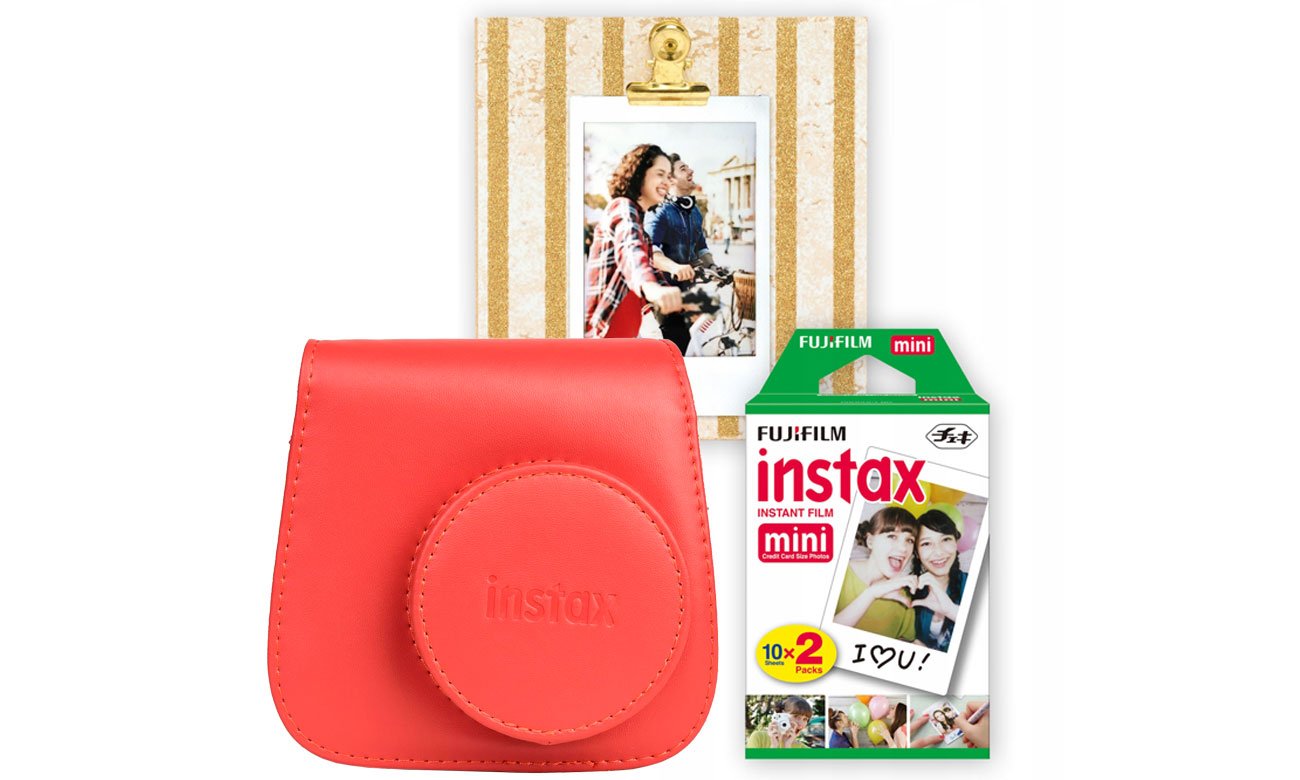 Aparat natychmiastowy Fujifilm Instax Mini 9 czerwony