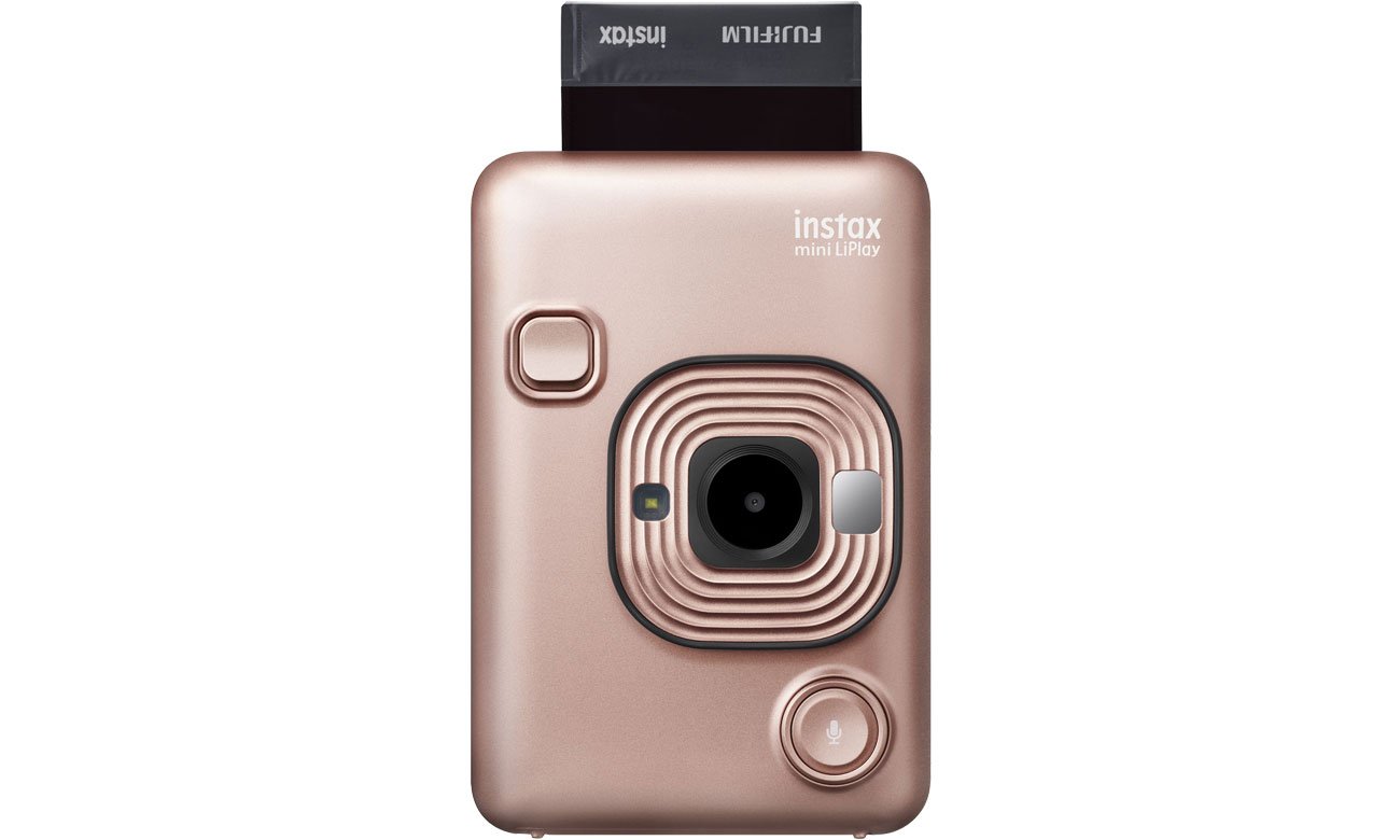 Fujifilm INSTAX Mini LiPlay czarny - Nagrywanie dźwięku
