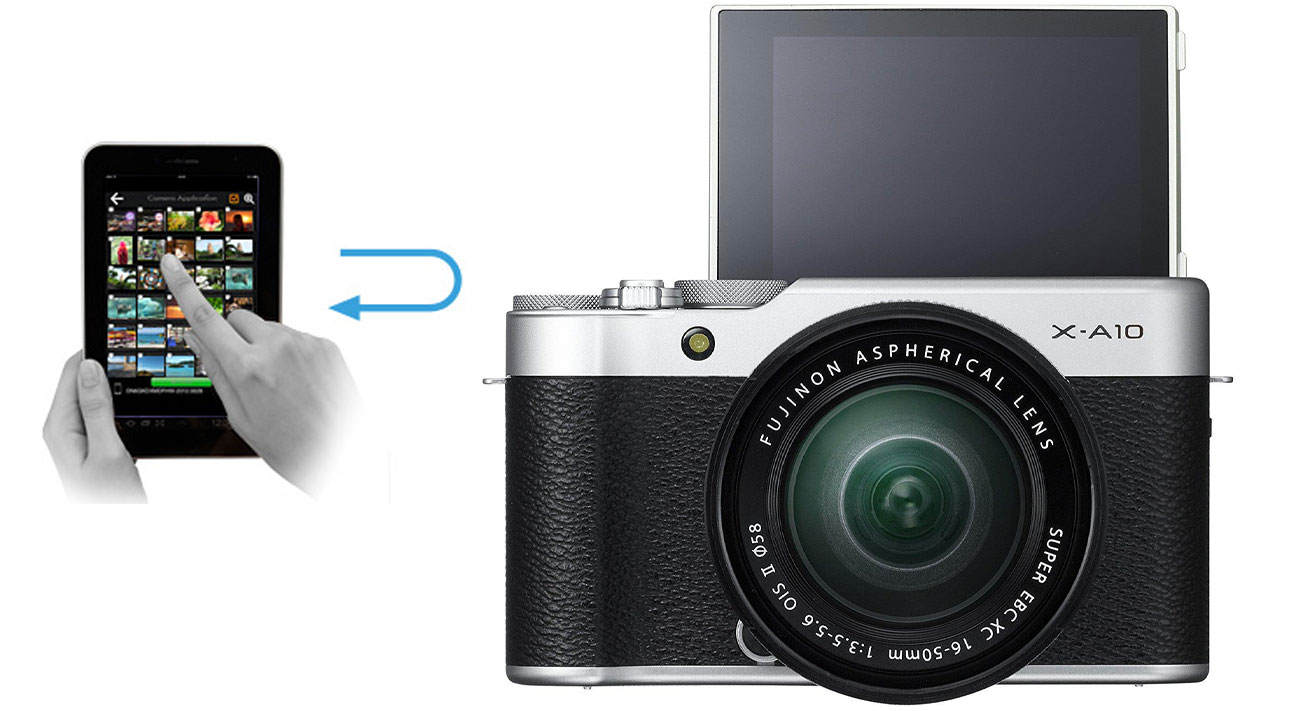 Fujifilm X-A10 Moduł Wi-Fi