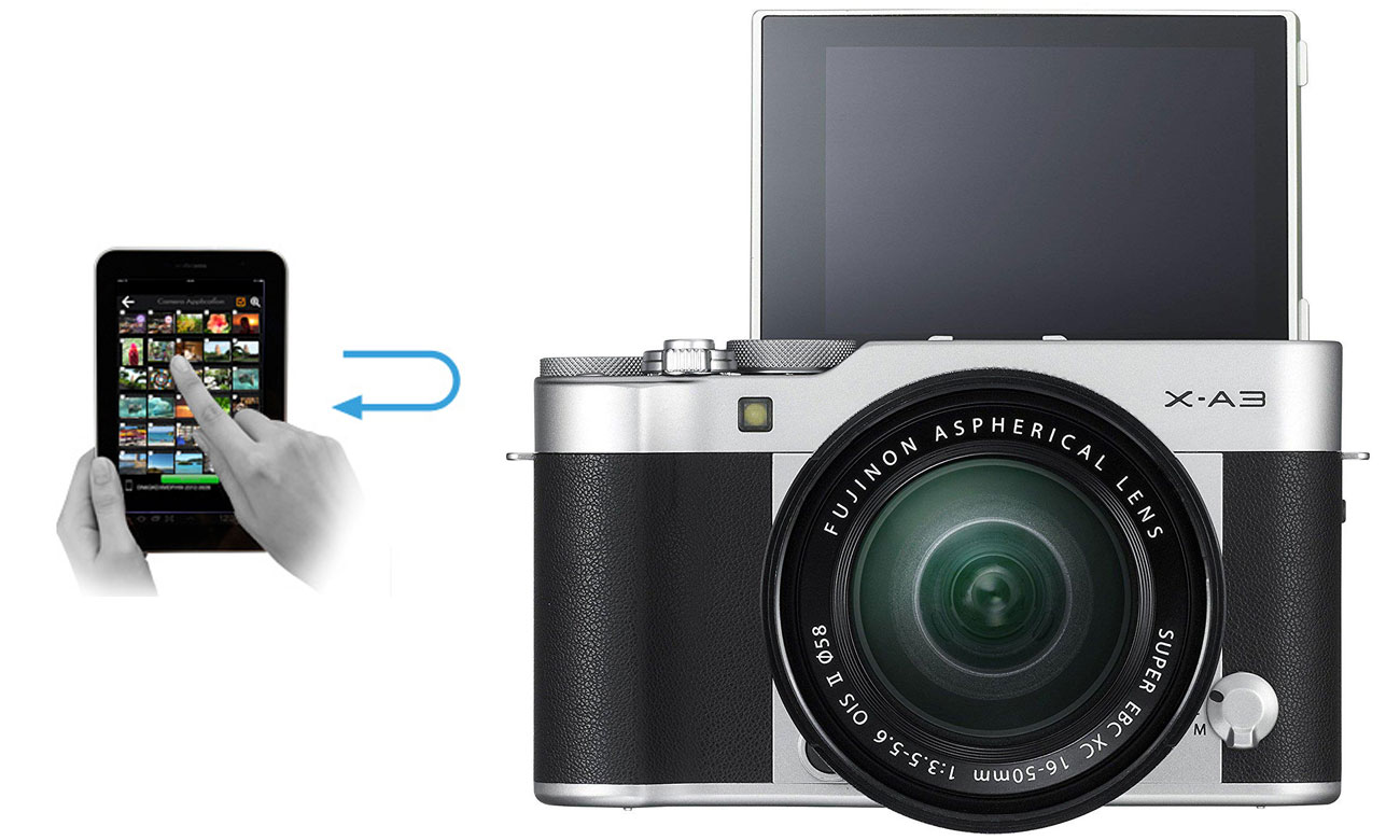 Fujifilm X-A3 Wbudowany Moduł Wi-Fi