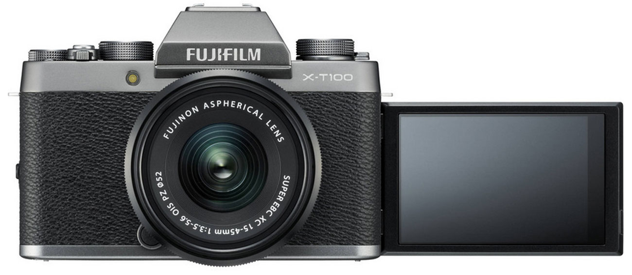 Fujifilm X-T100 silver Body