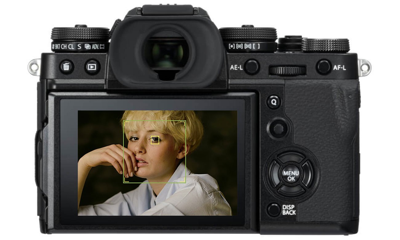 Fujifilm X T3 body widok na ekran LCD