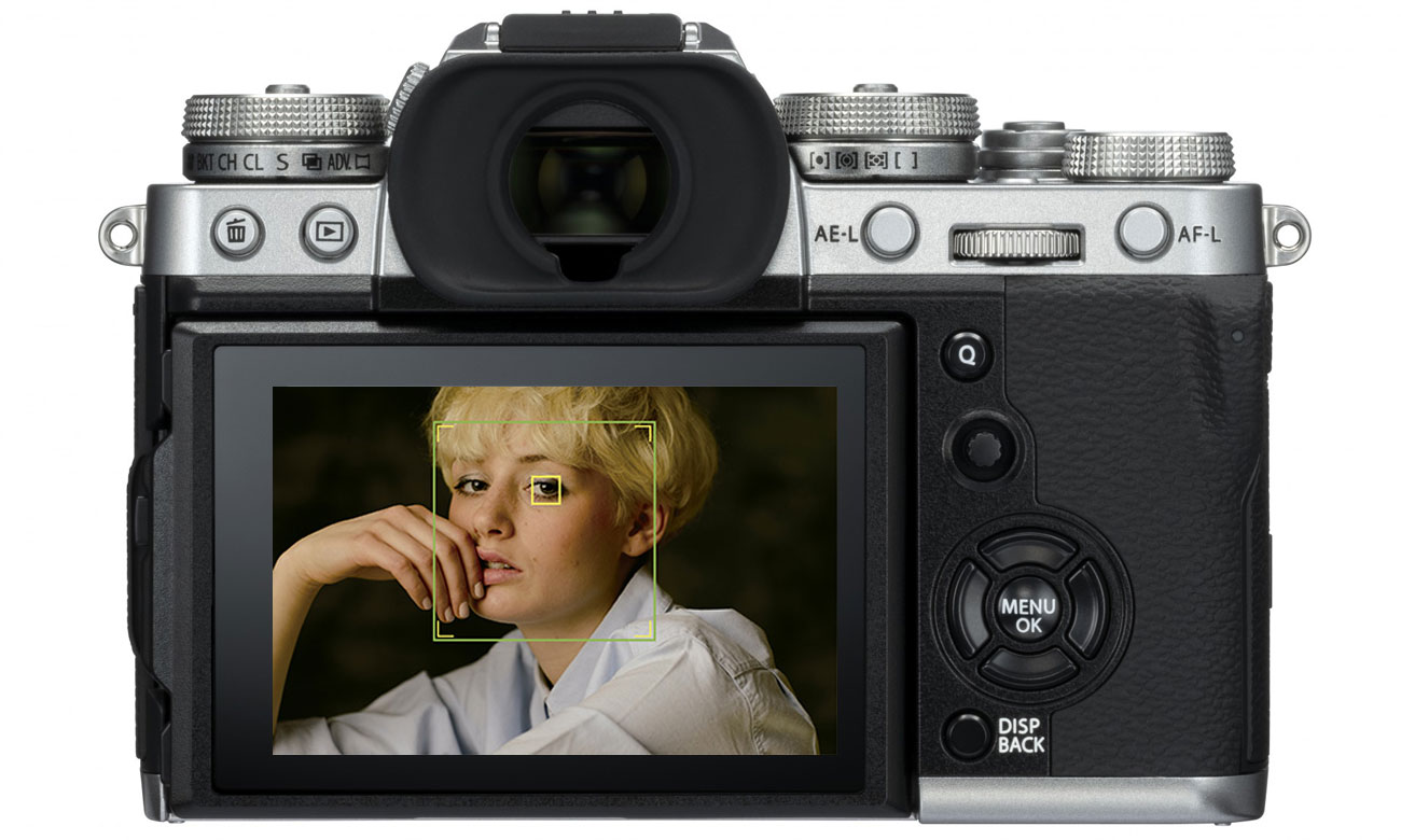 Fujifilm X T3 body widok na ekran LCD