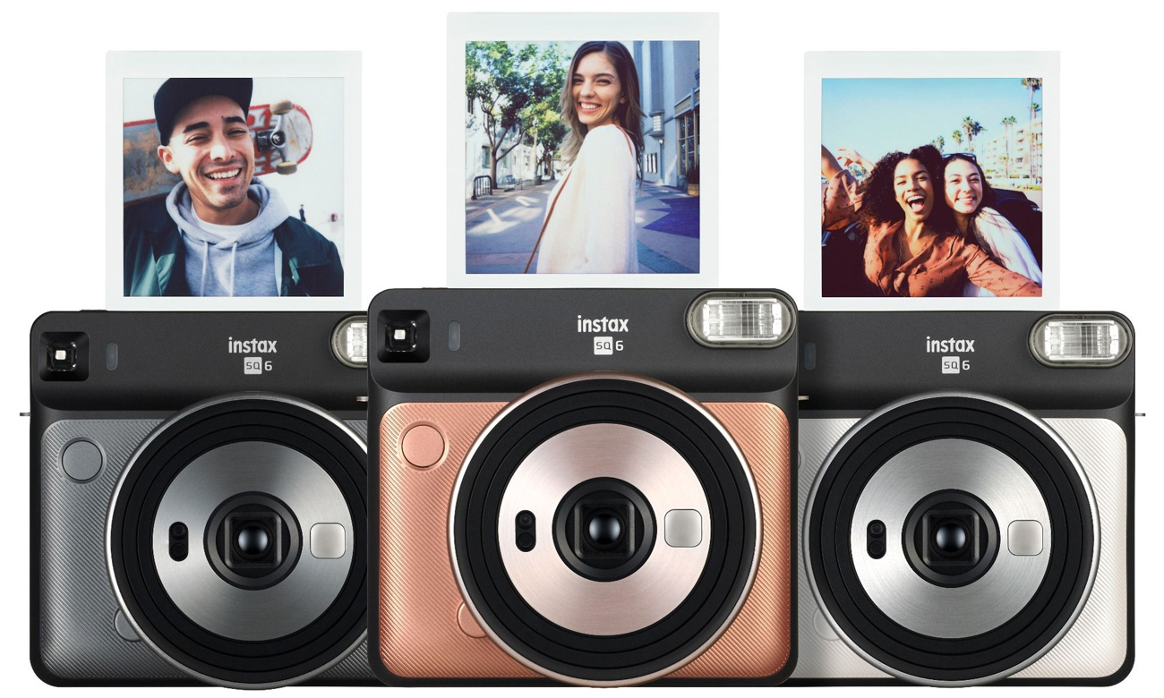 Fujifilm Instax SQ 6 czarno-biały