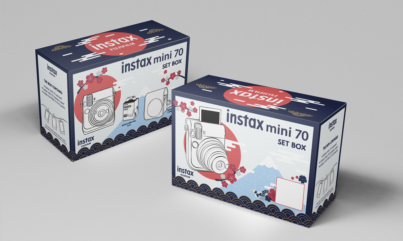 Fujifilm Instax Mini 70 czerwony - rewelacyjny aparat natychmiastowy