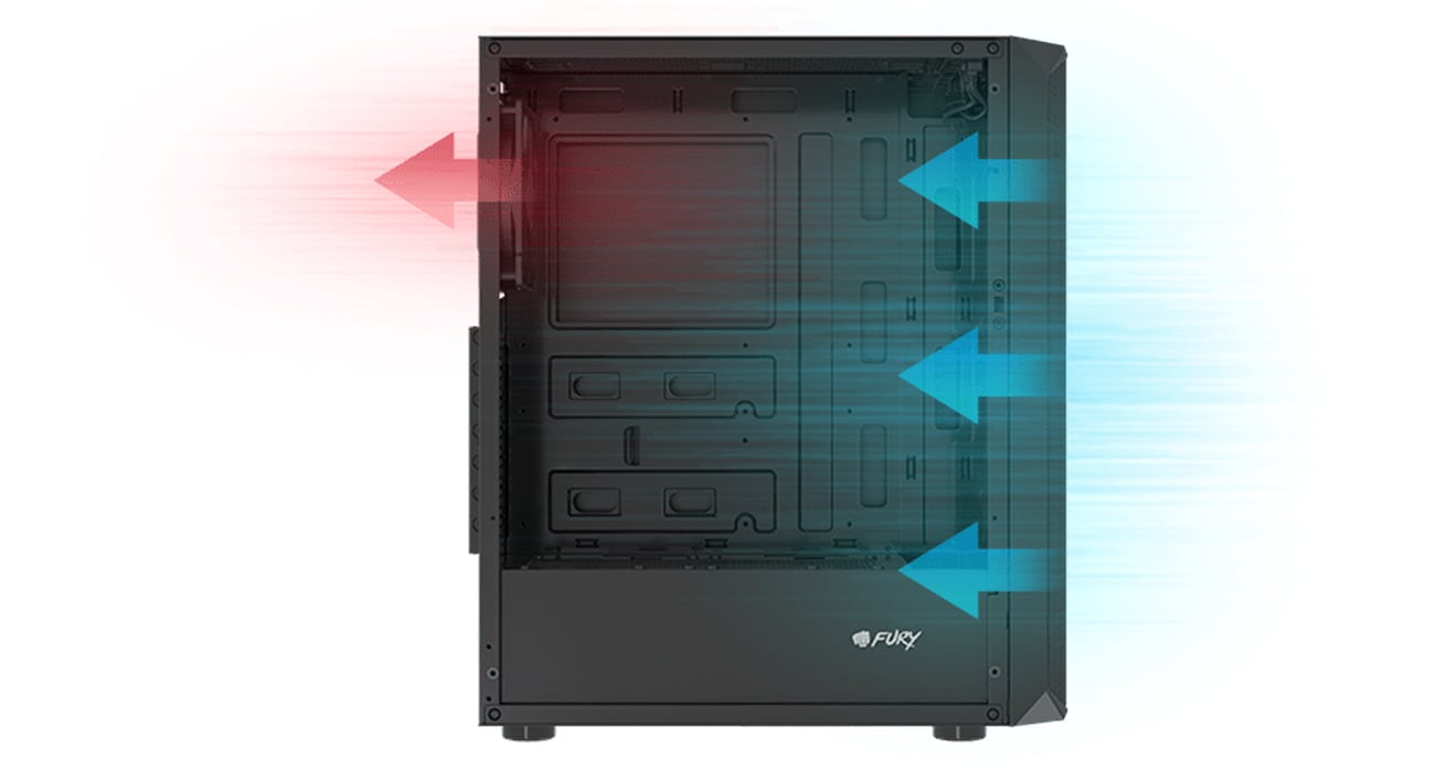 Fury Shobo SH4F Black Gehäuse