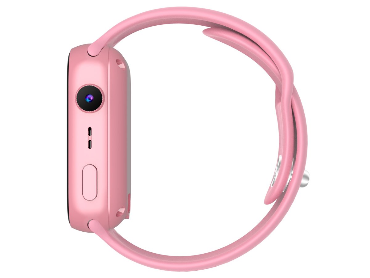 Smartwatch Garett Kids Twin 2 4G Rosa - Seitenansicht