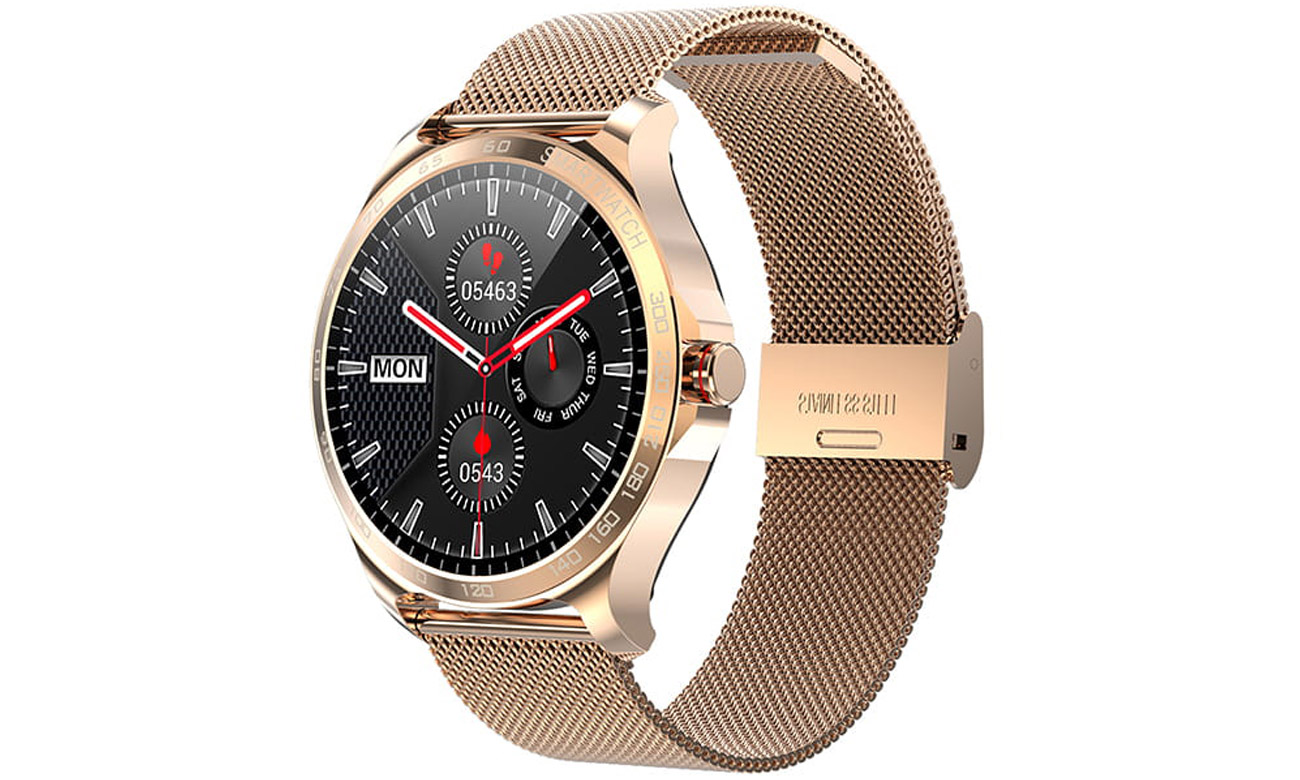 Smartwatch Garett Women Maya Stalowy Złoty