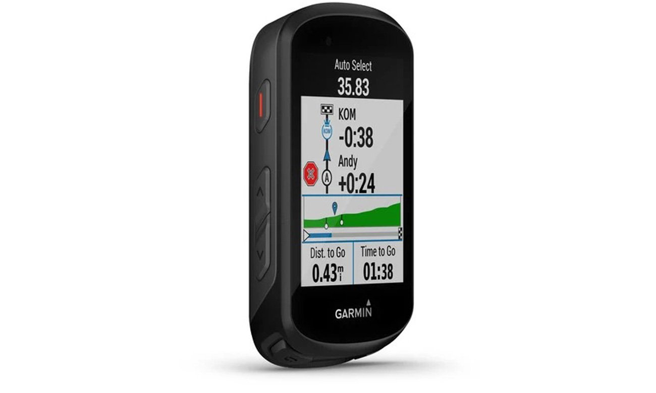 Licznik rowerowy Garmin Edge 530 - Widok od przodu pod kątem