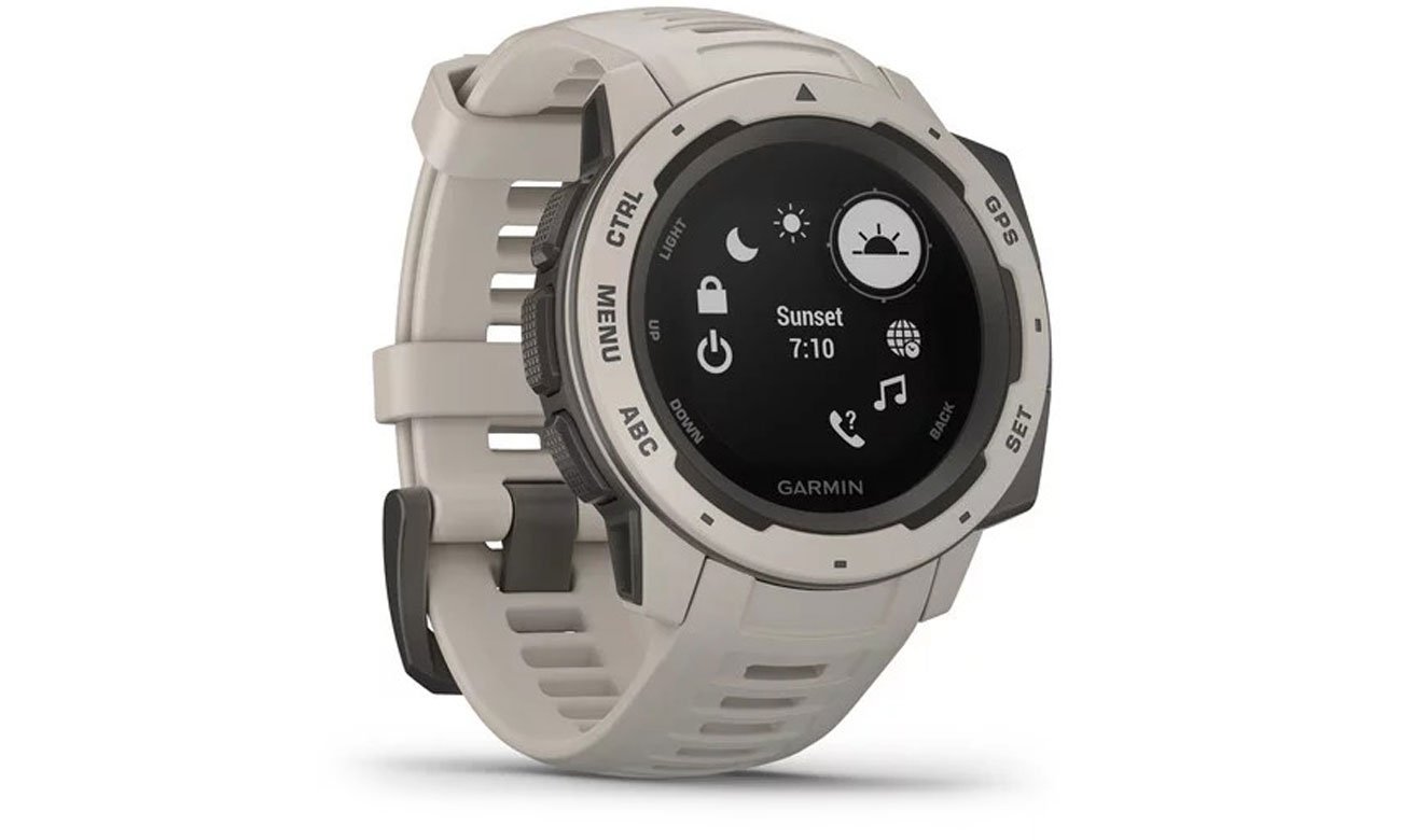 Zegarek sportowy Garmin Instinct jasnoszary