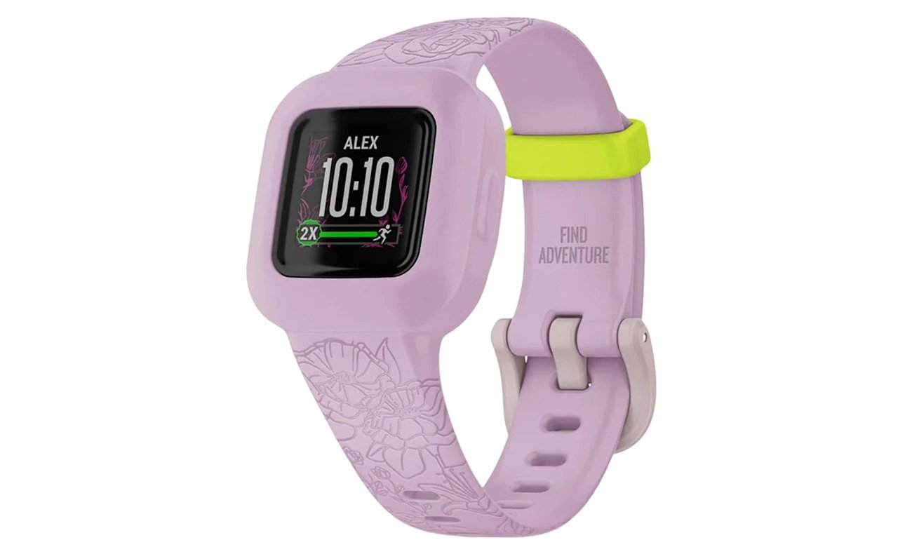 Garmin Smartband vivofit jr.3 Różowe kwiaty