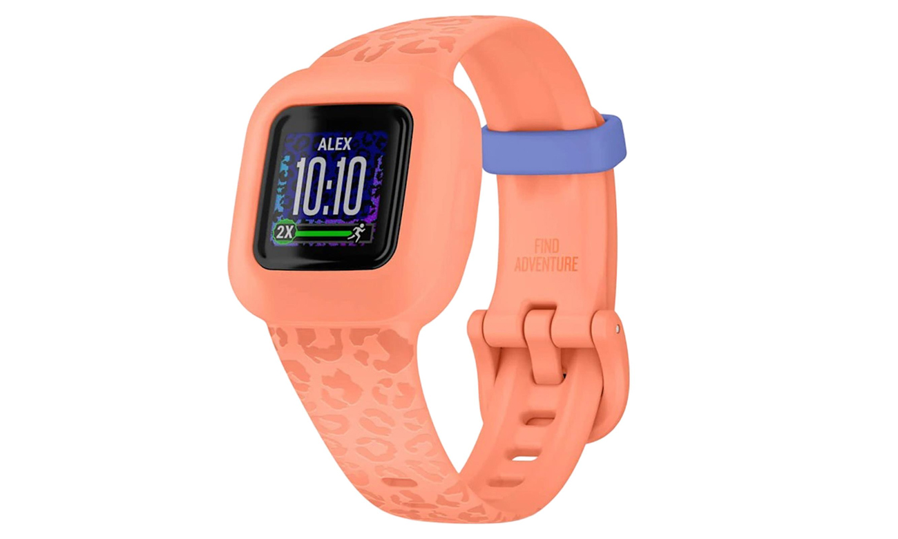 Garmin Smartband vivofit jr.3 Peach Leopard