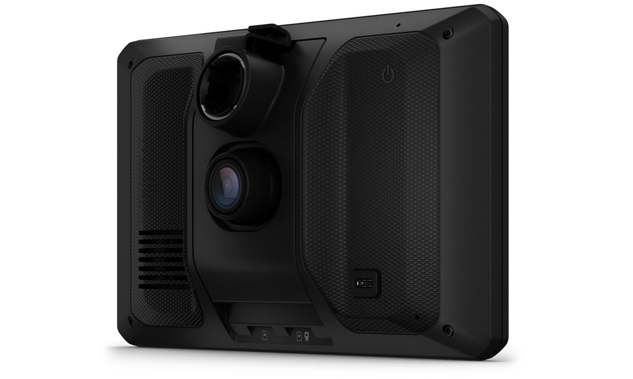 Nawigacja GPS dla kamperów Garmin CamperCam 795 - Widok od tyłu pod kątem