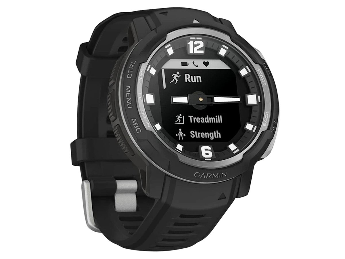 Garmin Zegarek sportowy Instinct Crossover 45mm czarny