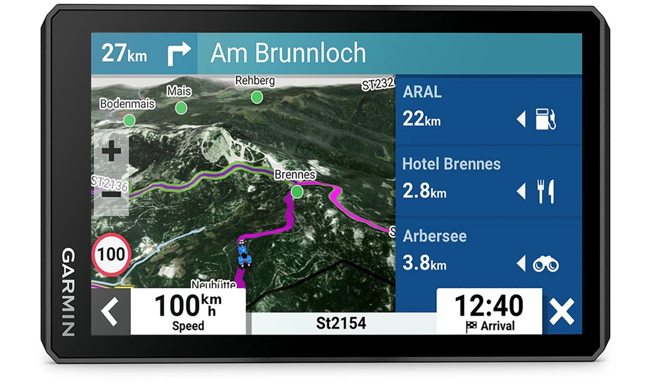 Garmin Zumo XT2 MT-S GPS-Navigation - Frontansicht