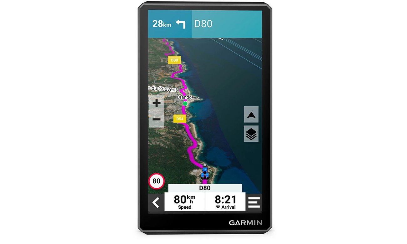 Garmin Zumo XT2 MT-S GPS-Navigation - Frontansicht im Hochformat