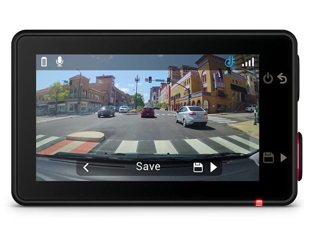 Wideorejestrator Garmin Dash Cam X310 - Widok wyświetlacza