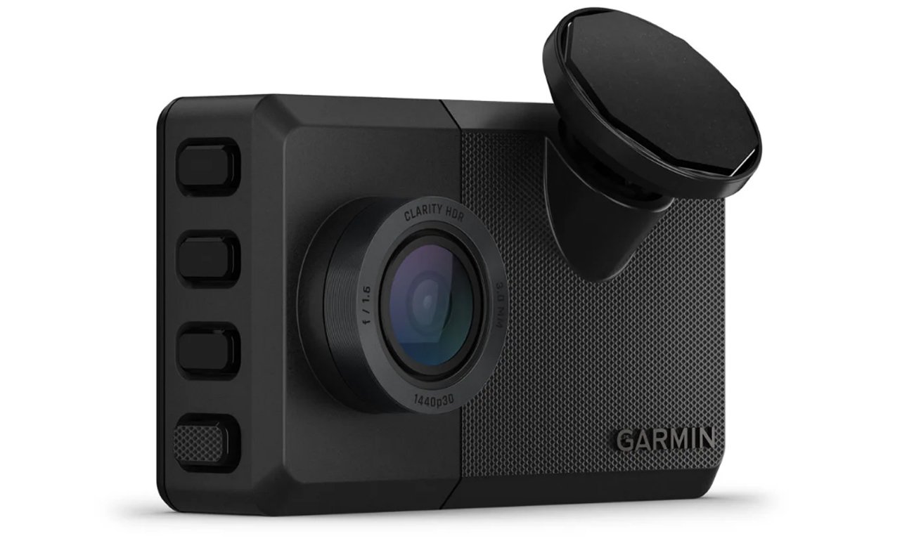 Wideorejestrator Garmin Dash Cam Live - Widok od przodu pod kątem