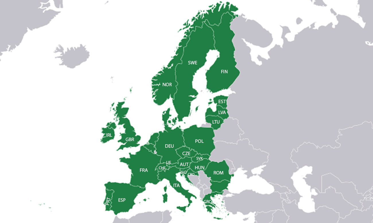 Zasięg map Garmin Cycle Map