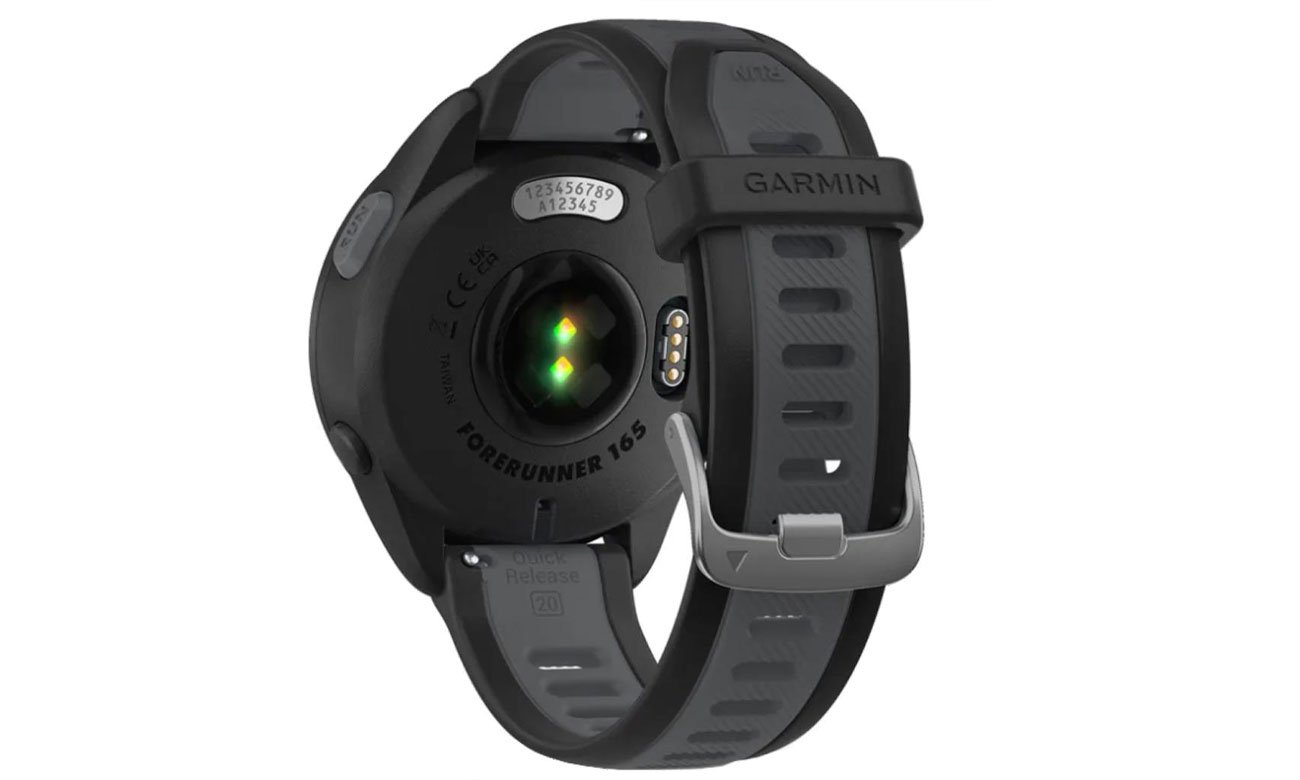 Garmin Forerunner 165 czarny i czujnik