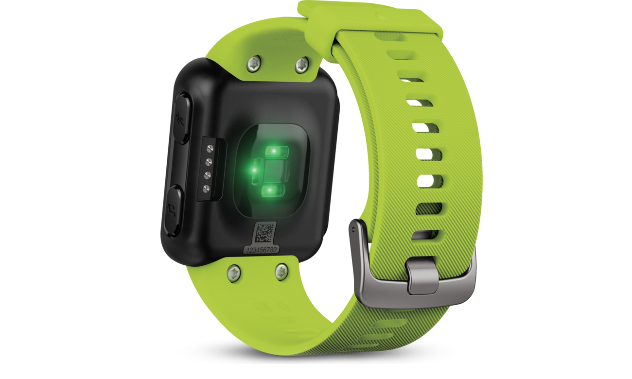 Zegarek sportowy Garmin Forerunner 35 Limonkowy Tył