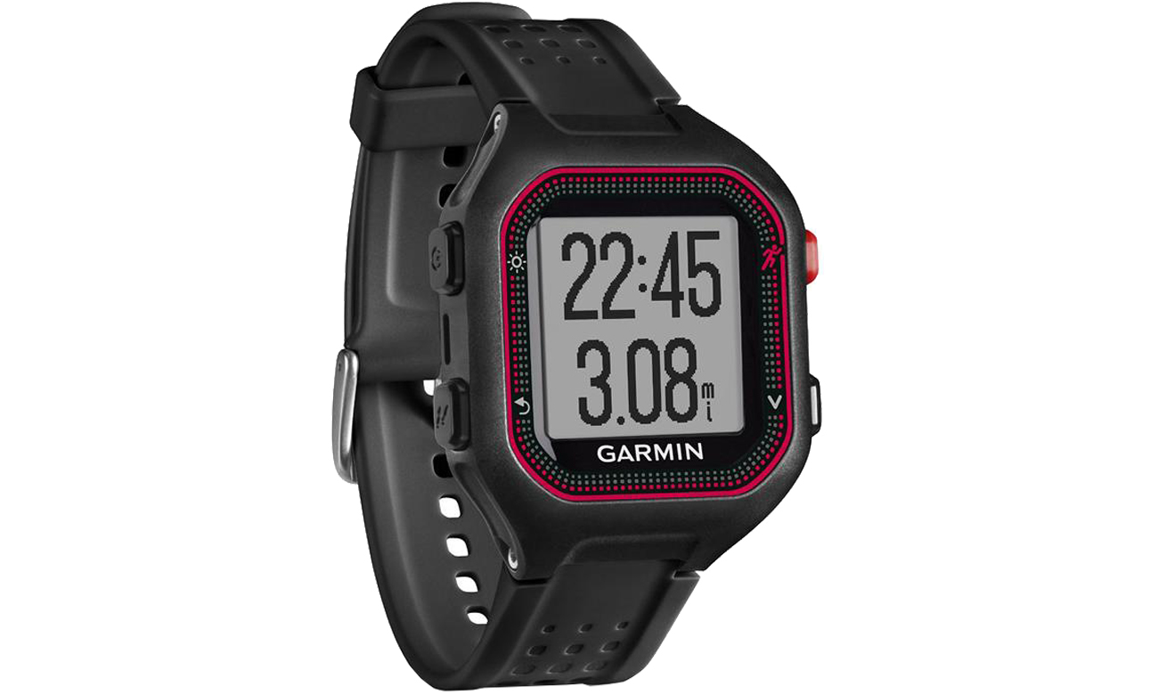 Garmin Forerunner 25 czarno-czerwony