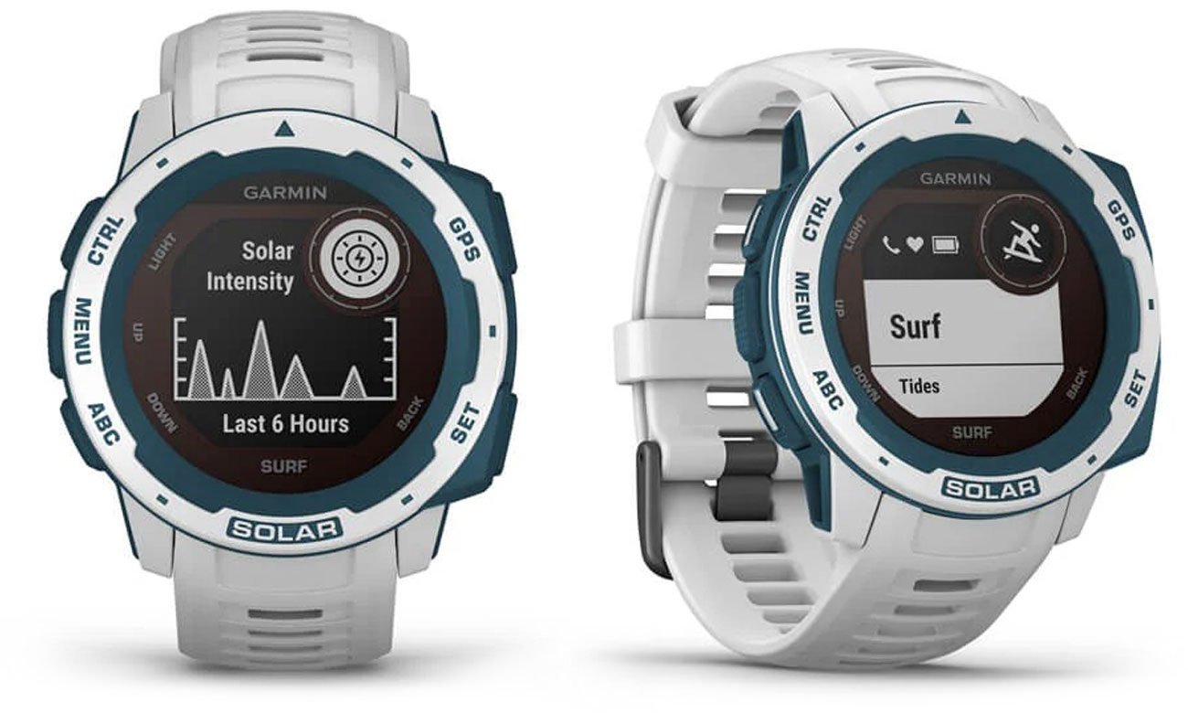 Zegarek sportowy Garmin Instinct Solar Surf Edition Cloudbreak