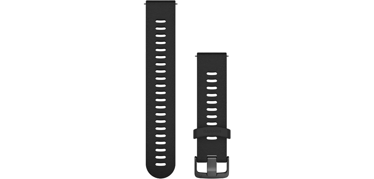Pasek Garmin Quick Release 20 czarny/popielaty 010-11251-1G