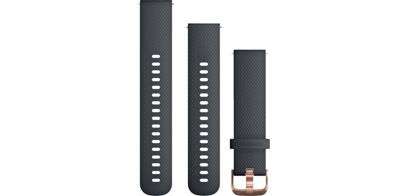 Pasek Garmin Quick Release 20 granatowy/różowo-złoty 010-12561-11