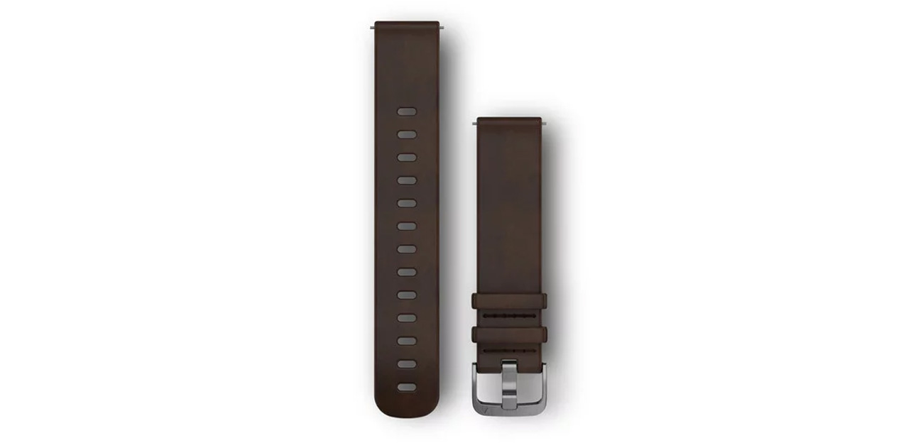 Pasek Garmin Quick Release 20 ciemno-brązowy/popielaty 010-12691-01