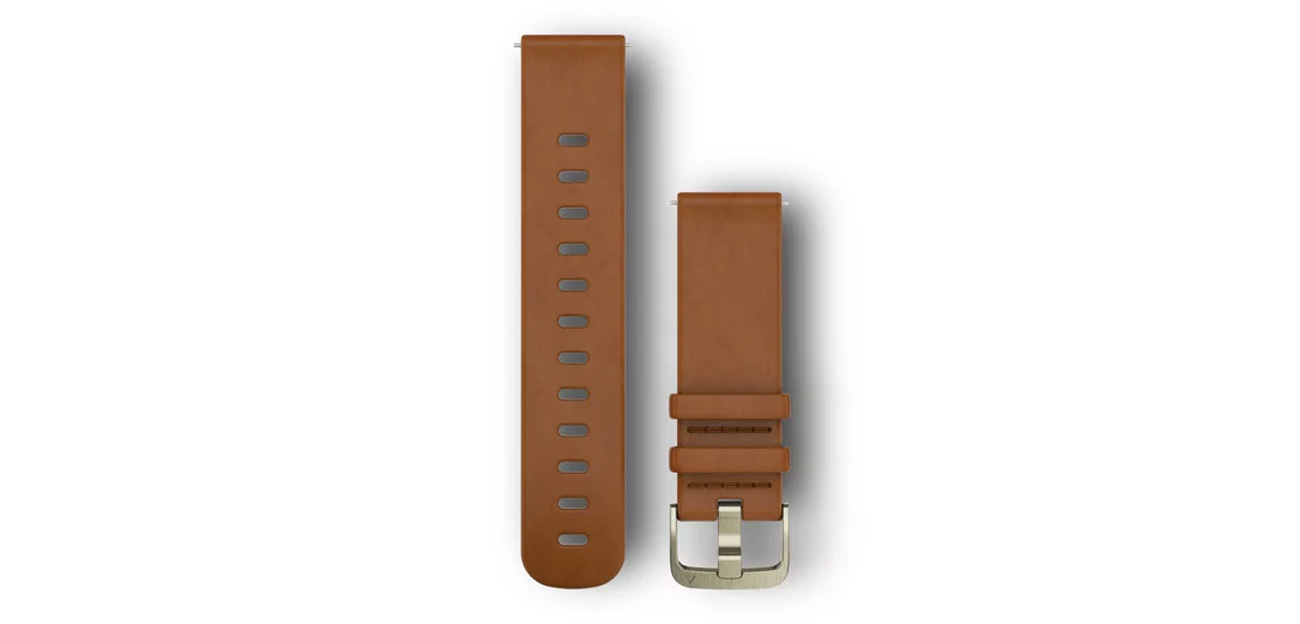 Pasek Garmin Quick Release 20 jasno-brązowy 010-12691-02