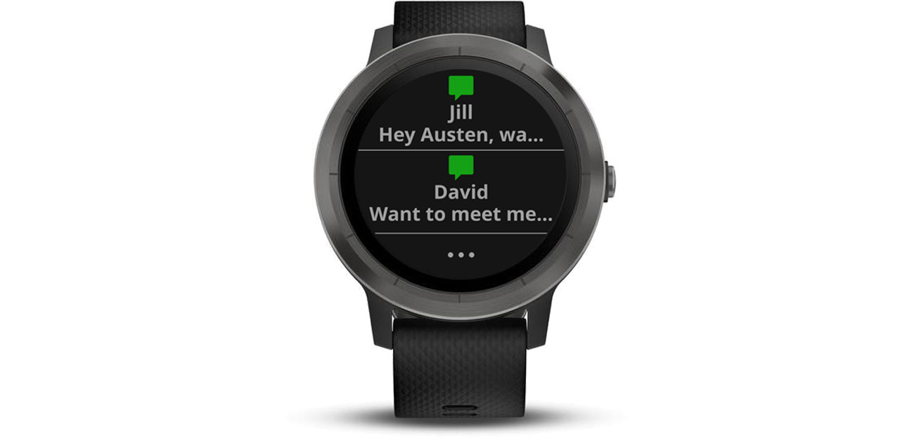 Garmin Vivoactive 3 Powiadomienia z telefonu