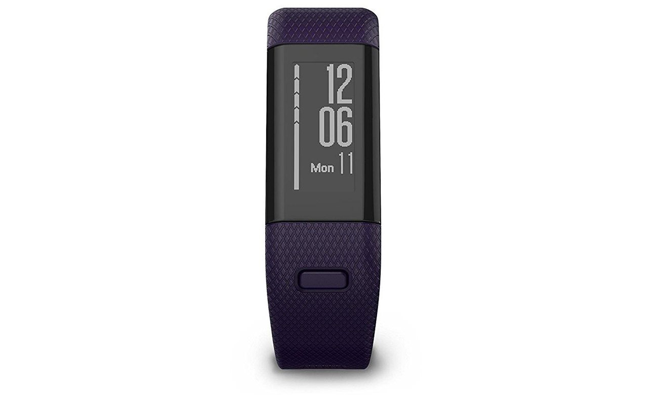 Opaska sportowa Garmin Vivosmart HR+ Fioletowy Przód