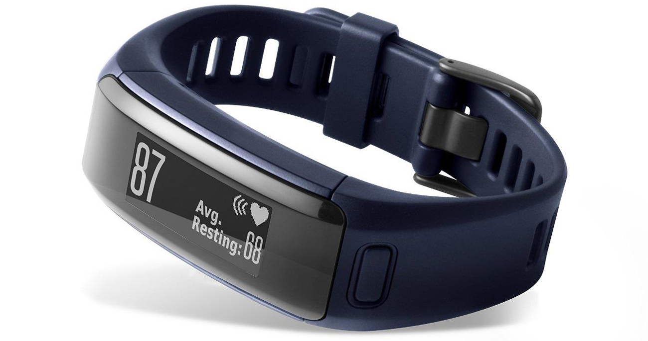 Opaska sportowa Garmin Vivosmart HR Niebieski