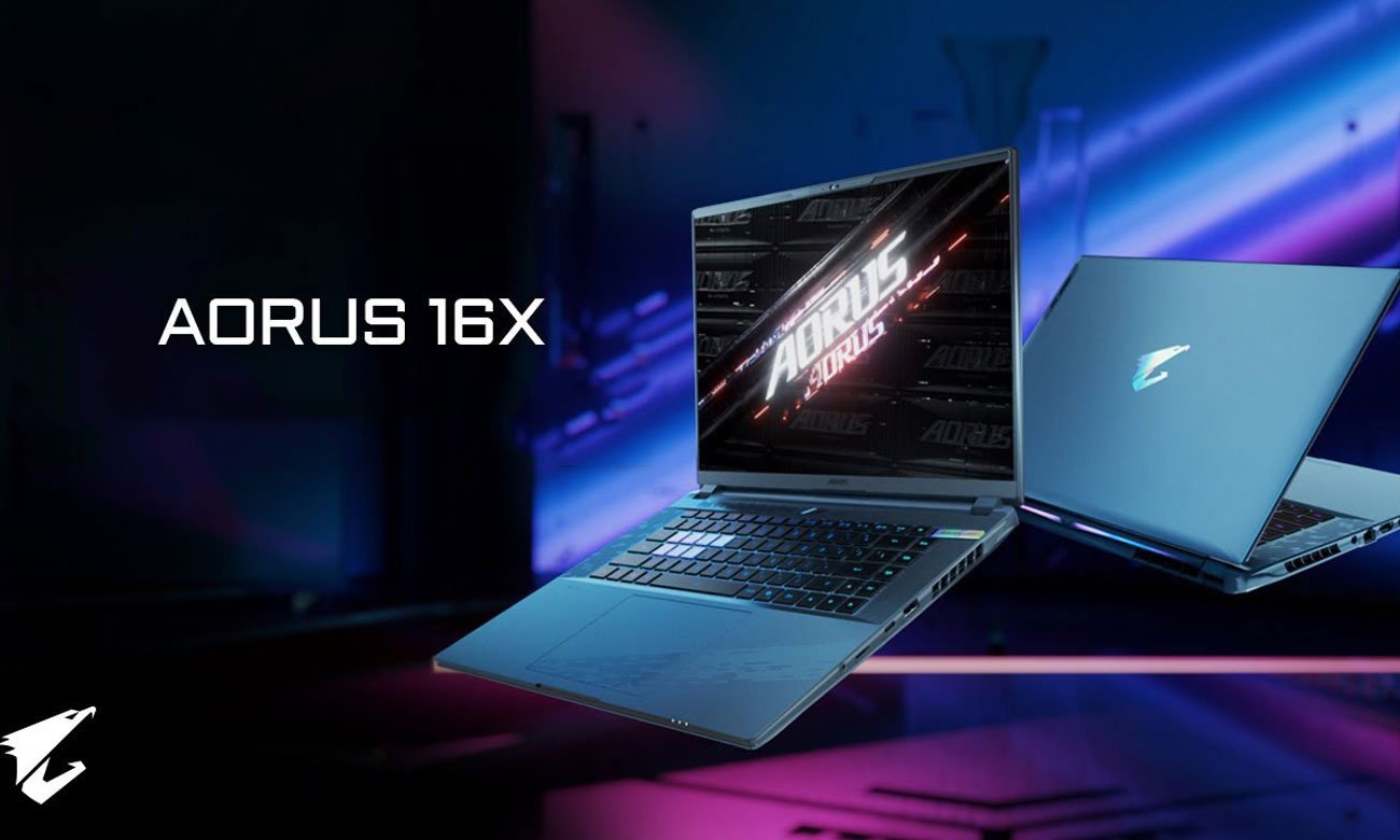 Gigabyte AORUS 16X (2024) wygląd