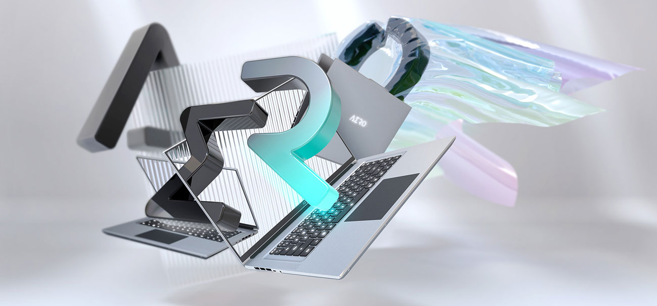 Ноутбук Gigabyte AERO 16 з графічним дизайном