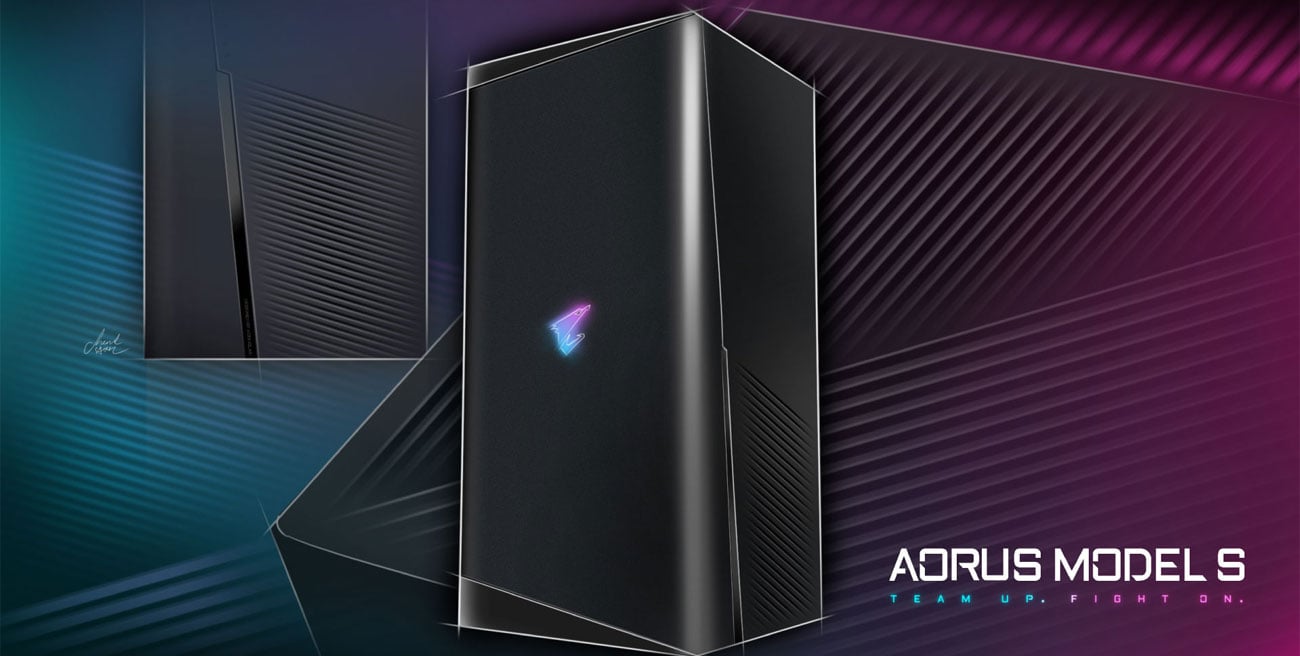 Gigabyte AORUS MODEL S logo AORUS