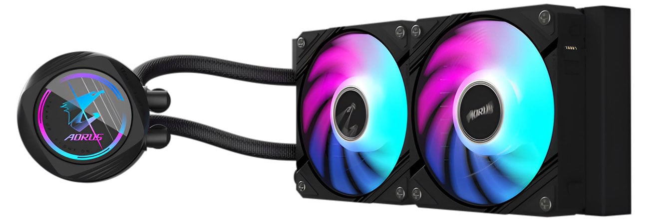 Chłodzenie wodne Gigabyte WaterForce II 240 ARGB 2x120mm