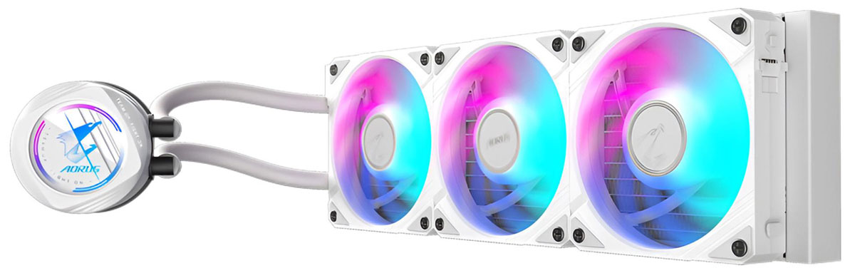 Chłodzenie wodne Gigabyte WaterForce II 360 ARGB White 3x120mm