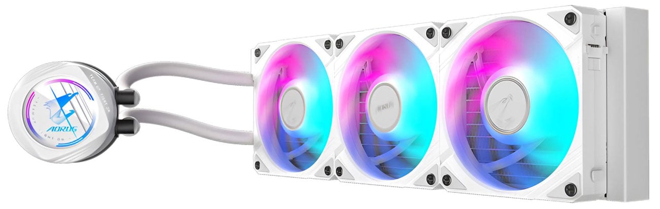 Chłodzenie wodne Gigabyte WaterForce II 360 ARGB White 3x120mm