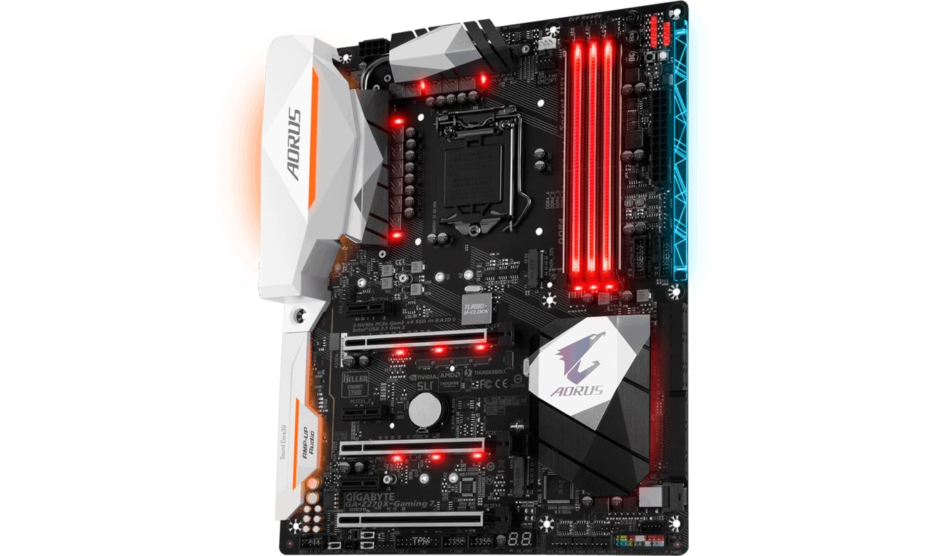 Płyta główna Gigabyte Aorus Z270X-Gaming 7 Zwiększona wytrzymałość