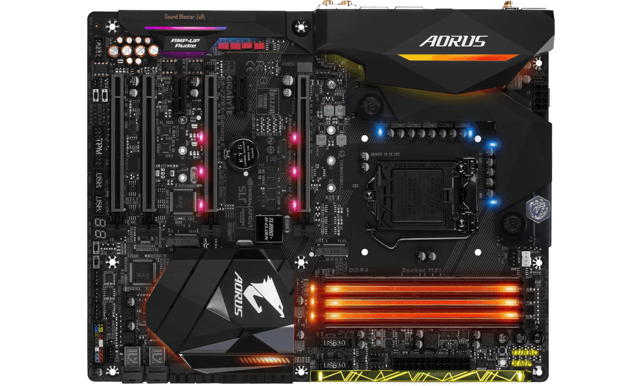 Płyta główna Gigabyte Aorus Z270X-Gaming 8 Zwiększona wytrzymałość