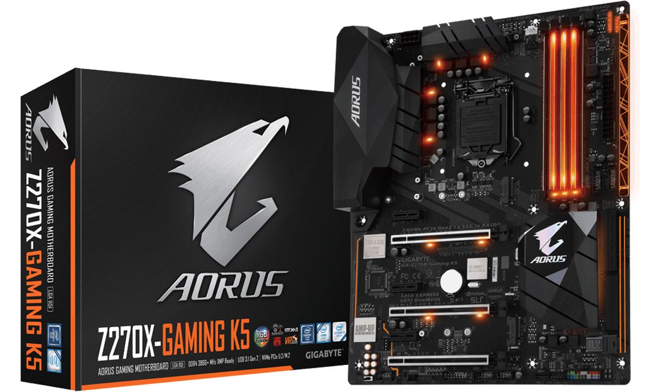 Płyta główna Gigabyte Aorus Z270X-Gaming K5 XSplit Gamecaster i Killer Ethernet E2500
