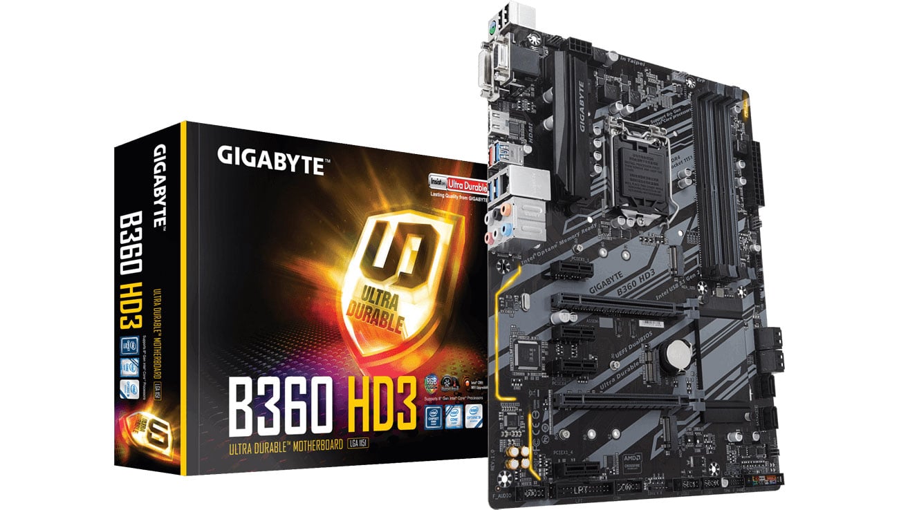 Płyta główna Socket 1151 Gigabyte B360 HD3